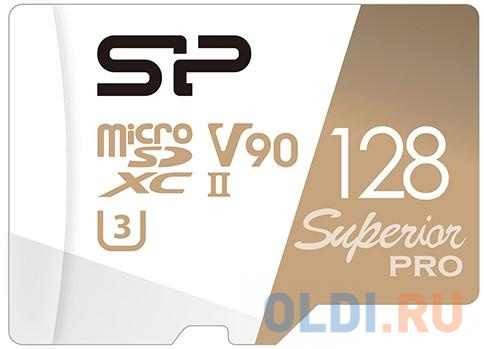 

Флеш карта microSD 128GB Silicon Power Superior Pro A2 microSDXC Class 10 UHS-II U3 V90 290/160 Mb/s