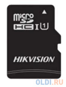 

Флеш карта microSDHC 8GB Hikvision HS-TF-C1(STD)/8G/Adapter <HS-TF-C1(STD)/8G/Adapter> (с SD адаптером) R/W Speed 90/12MB/s
