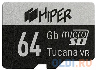 Карта памяти microSDXC 64 ГбGb HIPER HI-MSD64GU3V30