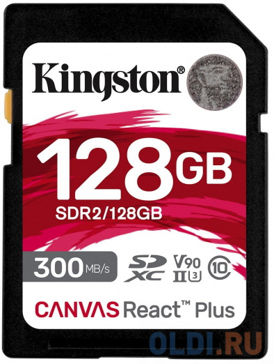 Карта памяти SD XC 128Gb Kingston SDR2/128GB фото