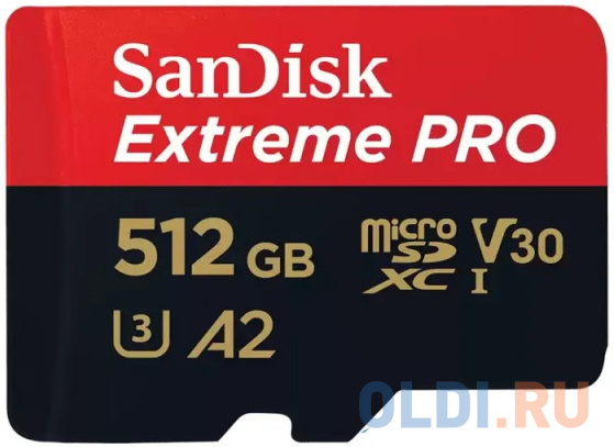 Карта памяти microSDXC 512Gb SanDisk SDSQXCD-512G-GN6MA фото
