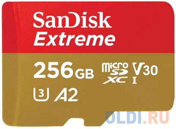 Карта памяти microSDXC 256Gb SanDisk SDSQXAV-256G-GN6MN карта памяти sd xc 512gb sandisk extreme pro