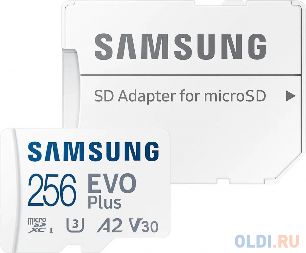 Карта памяти microSDXC 256 ГбGb Samsung EVO Plus