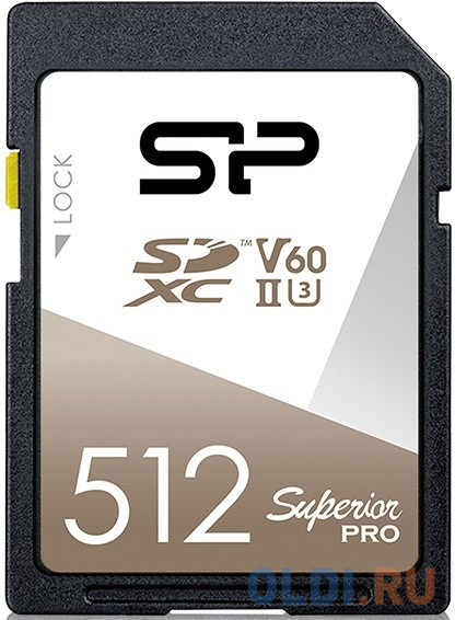 Флеш карта SD 512GB Silicon Power SDXC Class 10 UHS-II U3 V60 280/170 MB/s