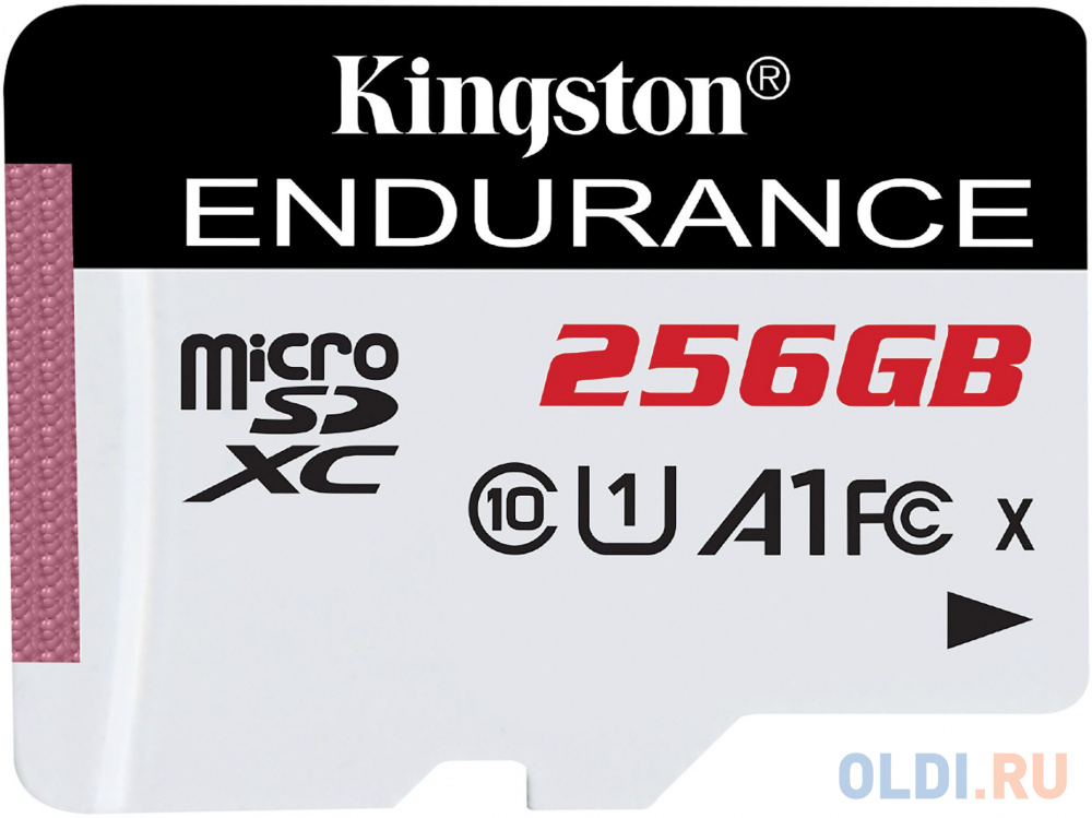 Флеш карта microSDXC Kingston 256GB SDCE/256GB High Endurance w/o adapter adapter dlya flanca coraplax d 140 mm