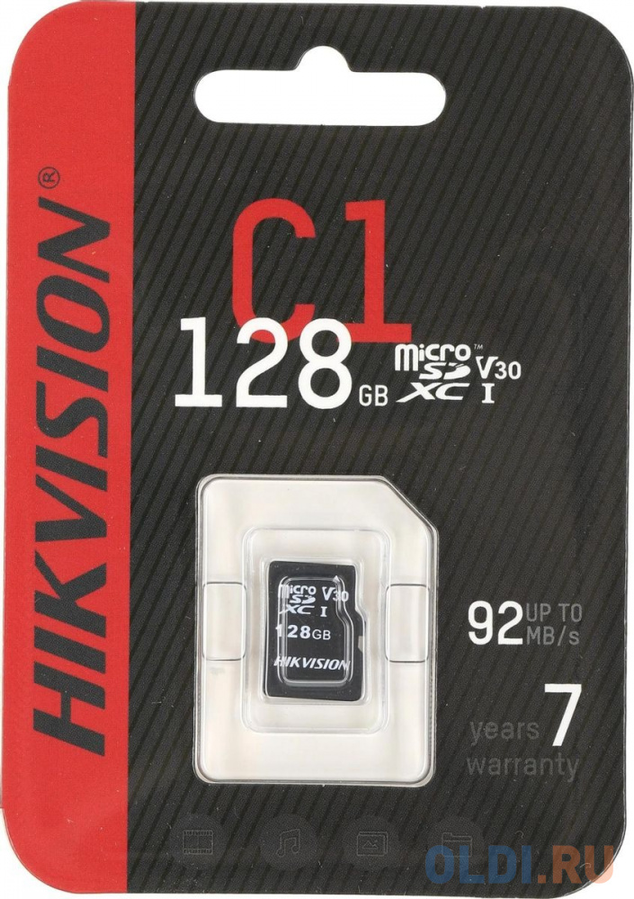 

Карта памяти microSDXC 128 ГбGb Hikvision NEO