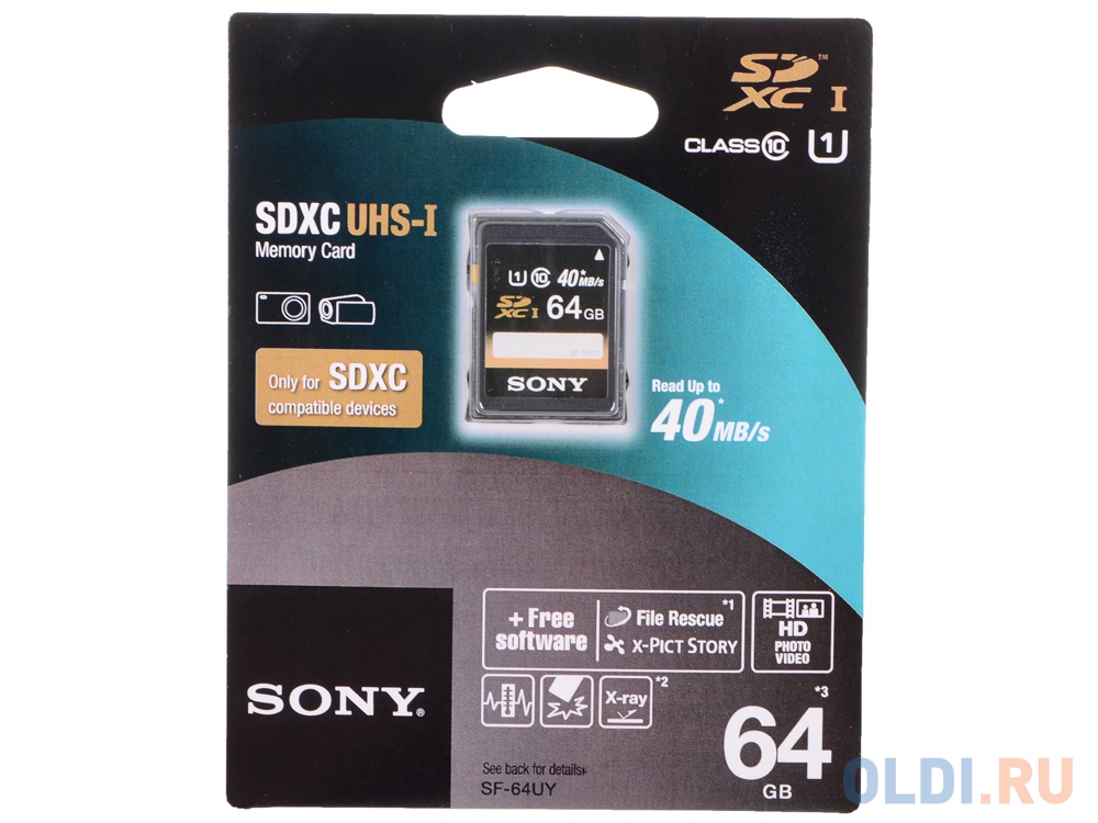 Карта памяти sony 64 gb