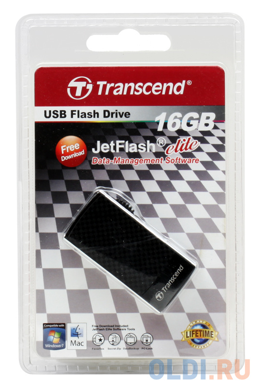 

Внешний накопитель 16GB USB Drive <USB 2.0 Transcend 560 (TS16GJF560)