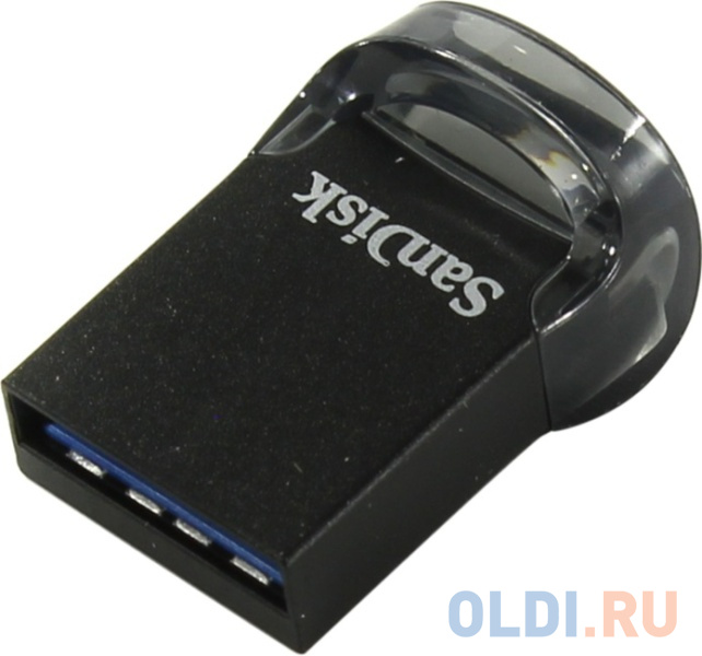 Флешка USB 128Gb SanDisk Ultra Fit SDCZ430-128G-G46 черный
