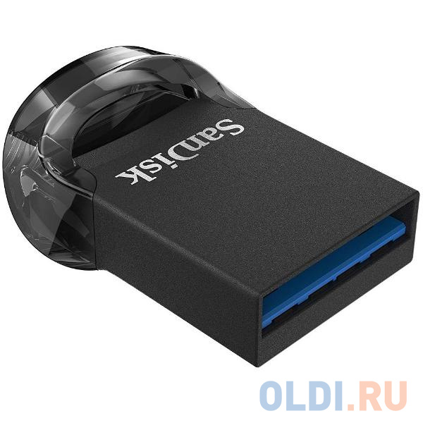 Флешка USB 128Gb SanDisk Ultra Fit SDCZ430-128G-G46 черный фото