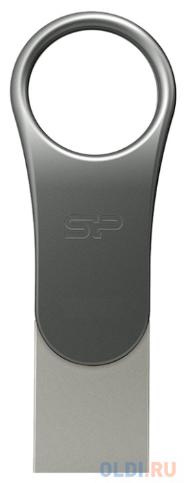Внешний накопитель 16GB USB Drive <USB 3.0 Silicon Power Mobile C80 USB 3.0 + Type C (SP016GBUC3C80V1S)