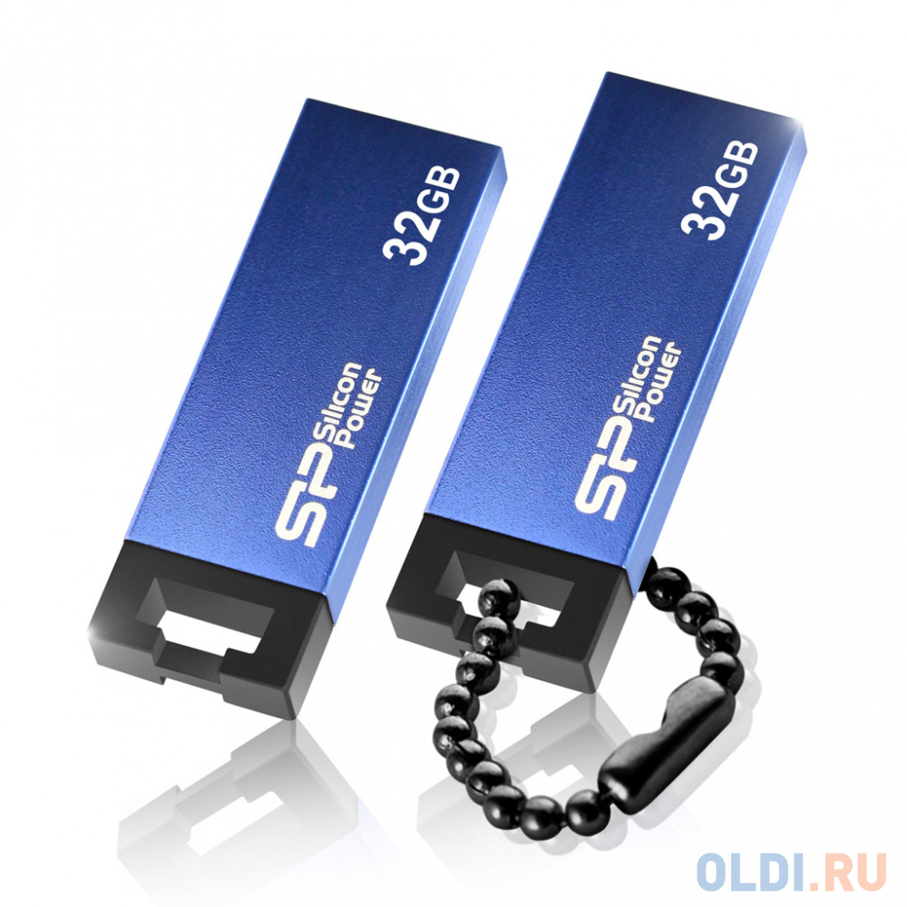 Внешний накопитель 32GB USB Drive <USB 2.0 Silicon Power Touch 835 Blue (SP032GBUF2835V1B)