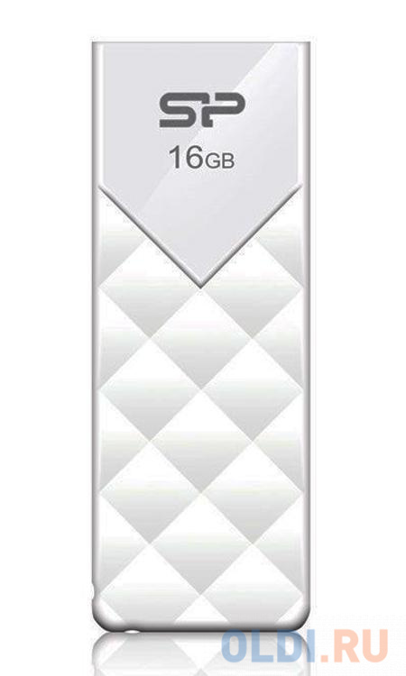 Внешний накопитель 16GB USB Drive <USB 2.0 Silicon Power Ultima U3 White (SP016GBUF2U03V1W) - фото 4