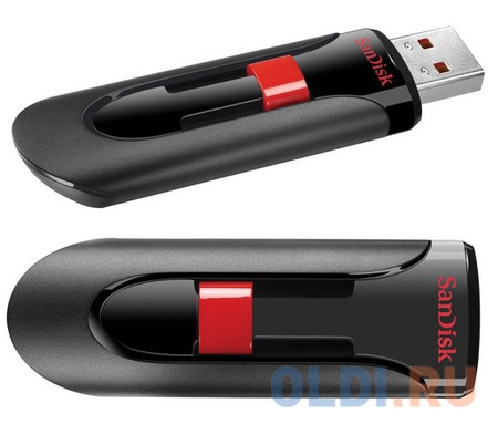Внешний накопитель 32GB USB Drive  USB 2.0 SanDisk Cruzer Glide (SDCZ60-032G-B35)