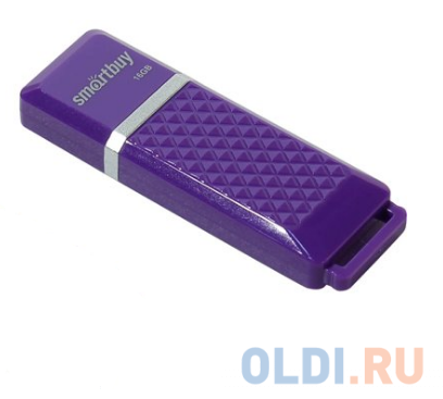 

Внешний накопитель 16Gb USB Drive <USB2.0 Smartbuy Quartz series Violet (SB16GBQZ-V)