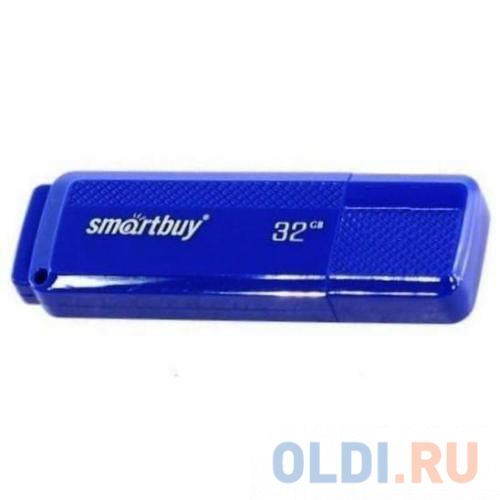 Внешний накопитель 32Gb USB Drive <USB2.0 Smartbuy Dock Blue  (SB32GBDK-B) - фото 1