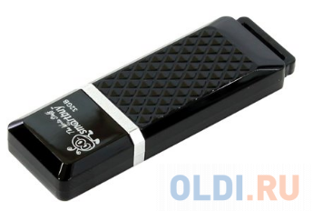 

Внешний накопитель 32Gb USB Drive <USB2.0 Smartbuy Quartz series Black (SB32GBQZ-K)