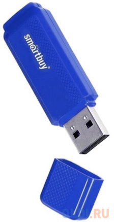 Внешний накопитель 16Gb USB Drive <USB2.0 Smartbuy Dock Blue  (SB16GBDK-B) - фото 2