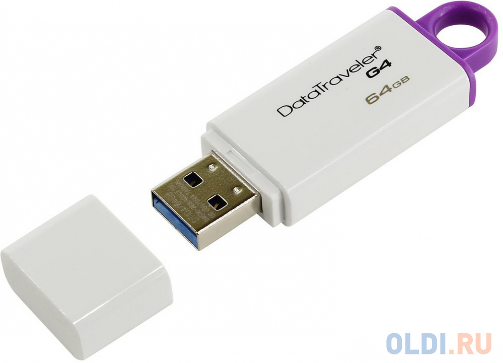 Внешний накопитель 64GB USB Drive <USB 3.0 Kingston DTIG4 (DTIG4/64GB) DTIG4/64GB - фото 1