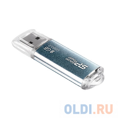Внешний накопитель 8GB USB Drive <USB 3.0 Silicon Power Marvel M01 Blue (SP008GBUF3M01V1B)