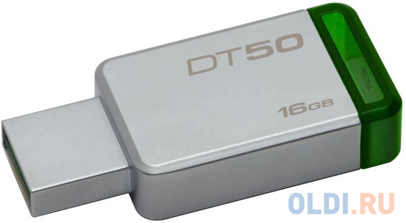 

Флешка USB 16Gb Kingston DataTraveler 50 DT50/16GB зеленый