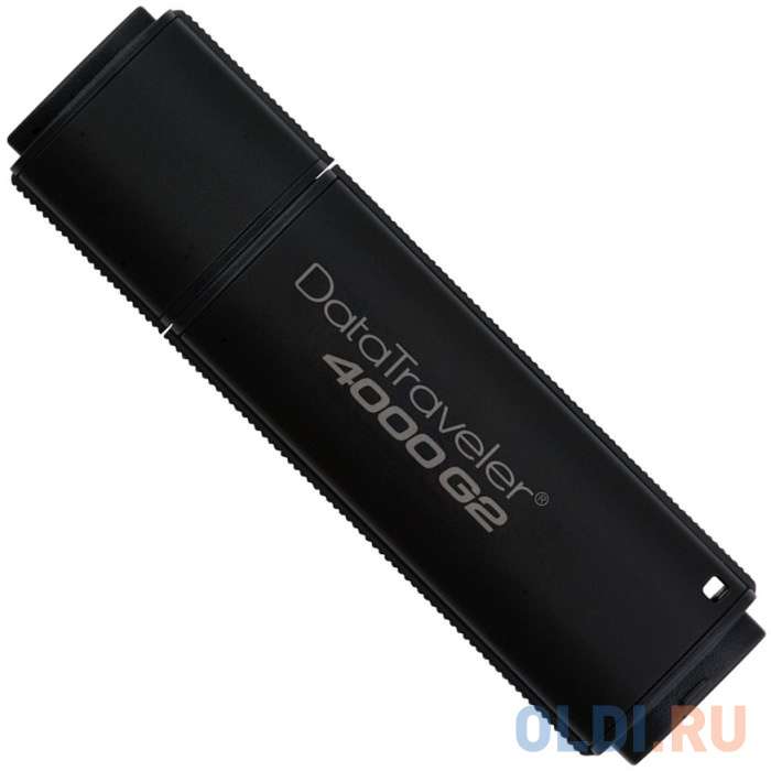 Внешний накопитель 8Gb USB Drive &lt;USB3.0 Kingston DataTraveler 4000 G2 256 AES FIPS 140-2 Level 3 (Management Ready) черный (DT4000G2DM/8GB) от OLDI