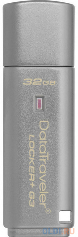 

Флешка USB 32Gb Kingston DataTraveler LPG2 DTLPG3/32GB серебристый