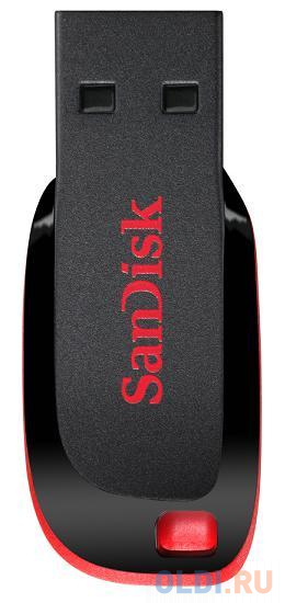 Внешний накопитель 64GB USB Drive <USB 2.0 SanDisk Cruzer Blade (SDCZ50-064G-B35)