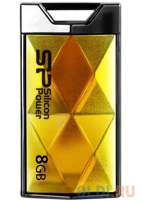 

Внешний накопитель 8GB USB Drive <USB 2.0> Silicon Power Touch 850 Amber (SP008GBUF2850V1A)