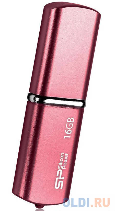 Внешний накопитель 16GB USB Drive  USB 2.0  Silicon Power LuxMini 720 Pink (SP016GBUF2720V1H) - фото 1