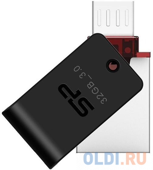 

Внешний накопитель 32GB USB Drive <USB3.0> Silicon Power X31 SP032GBUF3X31V1K серебристый