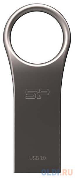 Внешний накопитель 64GB USB Drive <USB 3.0> Silicon Power Jewel J80 Titanium (SP064GBUF3J80V1T)