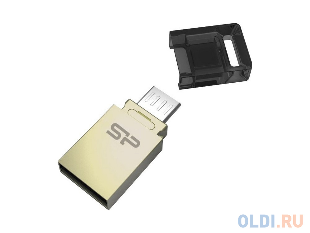 Флешка USB 8Gb Silicon Power Mobile X10 SP008GBUF2X10V1C серебристый от OLDI