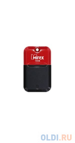 Флешка 16Gb Mirex 13600-FMUART16 USB 2.0 красный
