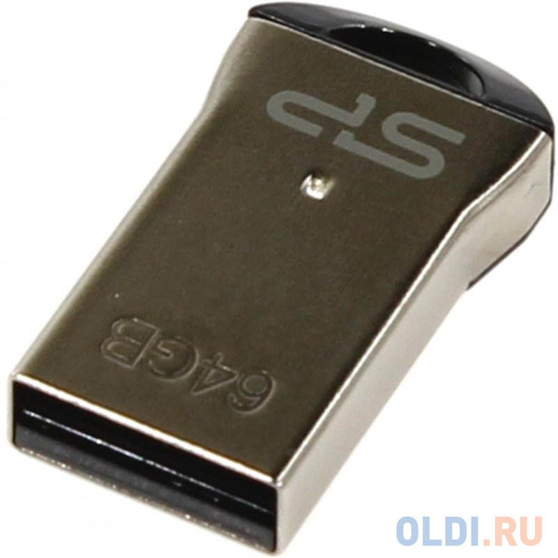 

Флеш накопитель 64GB Silicon Power Touch T01, USB 2.0, Черный, без цепочки