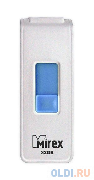 Флеш накопитель 32GB Mirex Shot, USB 2.0, Белый