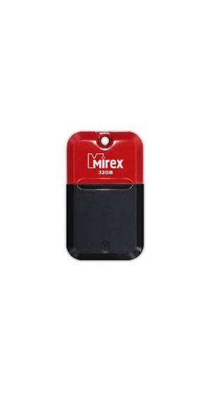 Флеш накопитель 32GB Mirex Arton, USB 2.0, Красный