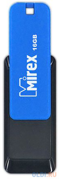 Флеш накопитель 16GB Mirex City, USB 2.0, Синий фото