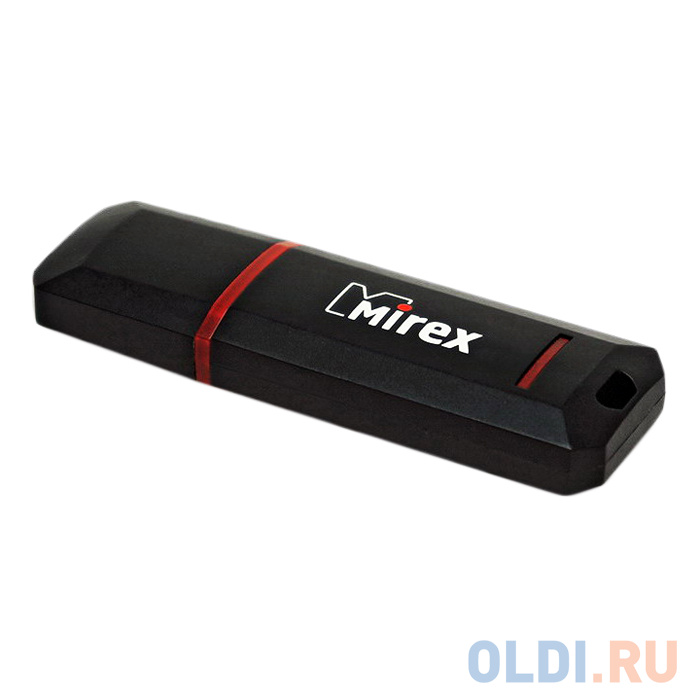 Флешка 8Gb Mirex 13600-FMUKNT08 USB 2.0 красный черный - фото 1