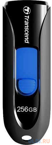 Флешка 256Gb Transcend Jetflash 790 USB 3.0 синий черный TS256GJF790K фото