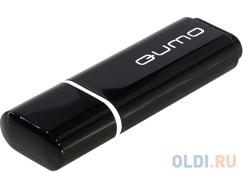 USB 2.0 QUMO 4GB Optiva 01 Black [QM4GUD-OP1-black] - фото 1