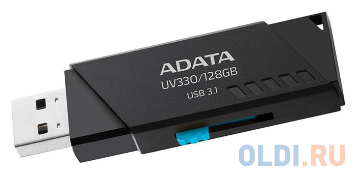 

Флешка 128Gb A-Data AUV330-128G-RBK USB 3.1 черный