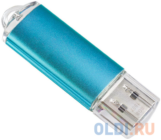Флешка 4Gb Perfeo E01 USB 2.0 голубой PF-E01N004ES - фото 2