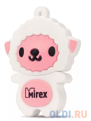 Флеш накопитель 16GB Mirex Sheep, USB 2.0, Розовый