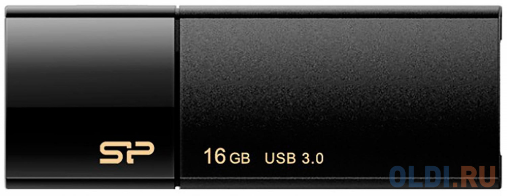 Внешний накопитель 16GB USB Drive <USB 3.0 Silicon Power Blaze B05 Black (SP016GBUF3B05V1K)