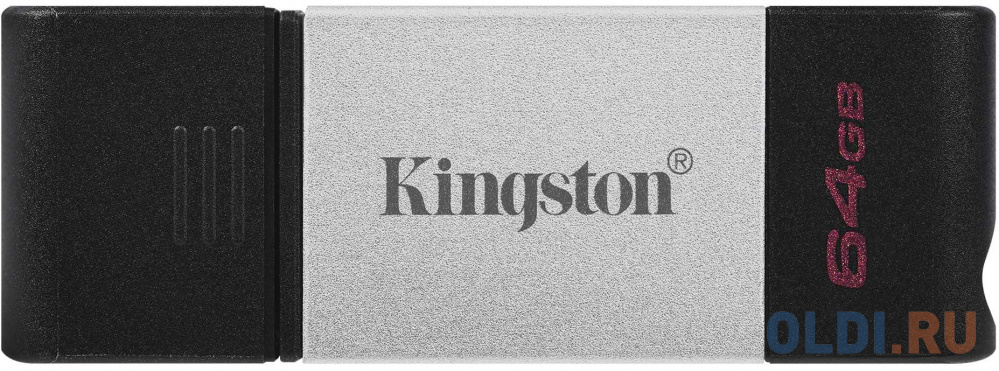 

Флешка 64Gb Kingston DT80 USB 3.2 черный