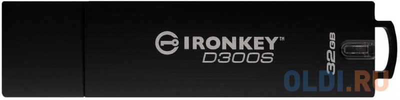 

Флешка 32Gb Kingston IronKey D300S Basic USB 3.1 черный