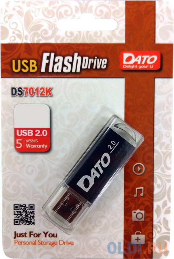 

Флешка 8Gb Dato DS7012K-08G USB 2.0 черный