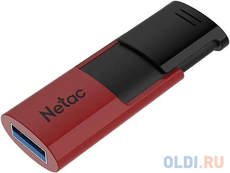 Флешка 32Gb Netac U182 USB 3.0 красный черный фото