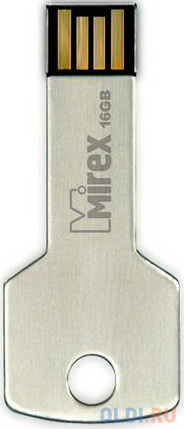 Флеш накопитель 16GB Mirex Corner Key, USB 2.0 фото